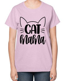Cat Mama Style 84# - cats-  Ladies T-Shirt