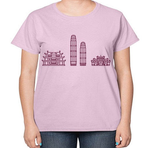 Changsha 554# - cities-  Ladies T-Shirt