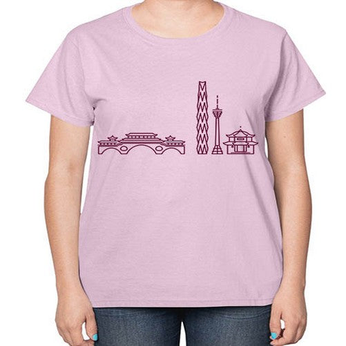 Chengdu 562# - cities-  Ladies T-Shirt