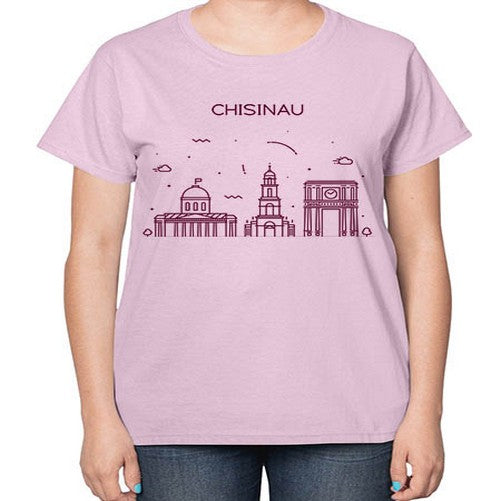 Chisinau 577# - cities-  Ladies T-Shirt