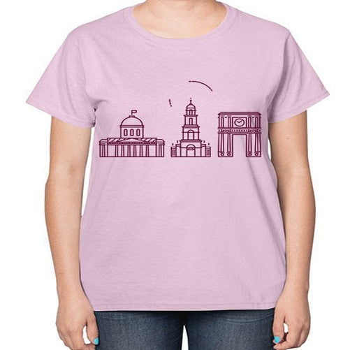 Chisinau 578# - cities-  Ladies T-Shirt