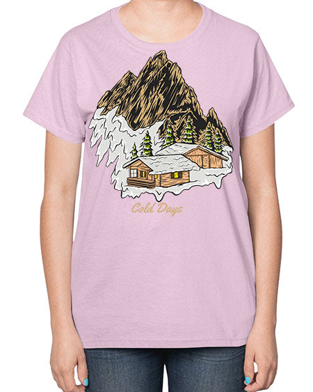 Cold Days 26# - nature-  Ladies T-Shirt