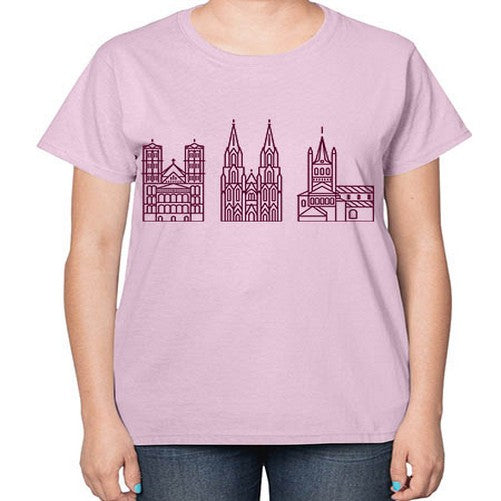 Cologne 594# - cities-  Ladies T-Shirt