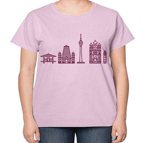 Colombo 598# - cities-  Ladies T-Shirt