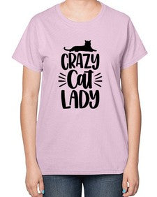 Crazy Cat Lady Style 92# - cats-  Ladies T-Shirt