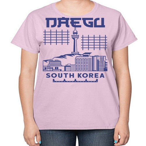 Daegu 641# - cities-  Ladies T-Shirt