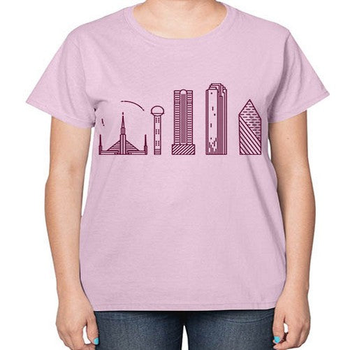 Dallas 644# - cities-  Ladies T-Shirt