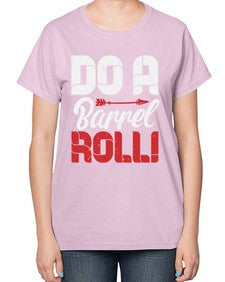 Do a barrel roll 4# - video games-  Ladies T-Shirt