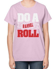 Do a barrel roll 5# - video games-  Ladies T-Shirt