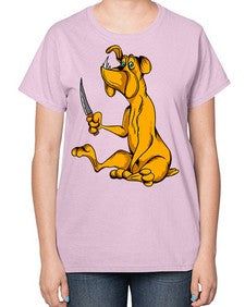 dog 107# - dogs-  Ladies T-Shirt