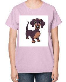 dog 113# - dogs-  Ladies T-Shirt