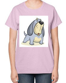 dog 115# - dogs-  Ladies T-Shirt