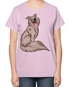 dog 98# - dogs-  Ladies T-Shirt