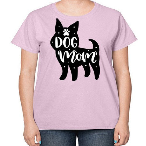 Dog Mom Style 27# - dogs-  Ladies T-Shirt
