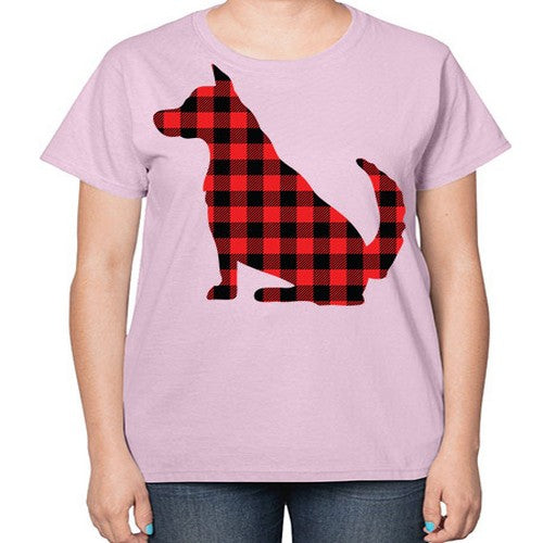 Dog Style 105# - dogs-  Ladies T-Shirt