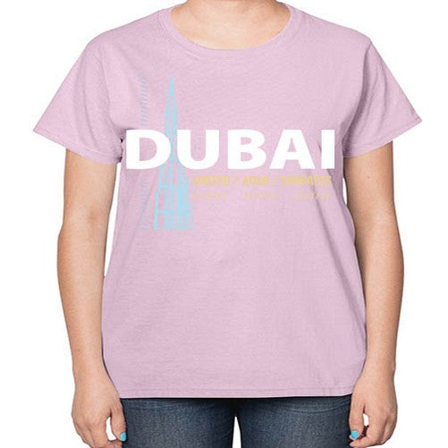 Dubai 687# - cities-  Ladies T-Shirt
