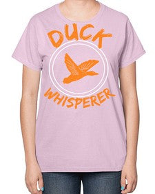 Duck Whisperer Style 2# - ducks-  Ladies T-Shirt