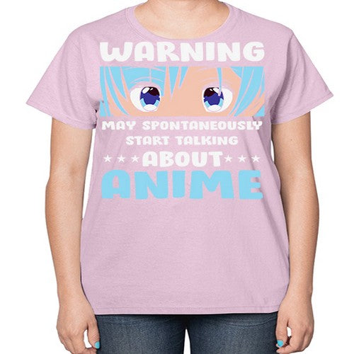 Funny Anime Talk About Anime 229# - anime-  Ladies T-Shirt