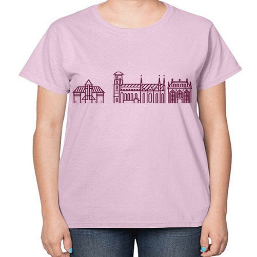 Gdansk 757# - cities-  Ladies T-Shirt