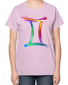 Gemini 222# - gemini-  Ladies T-Shirt