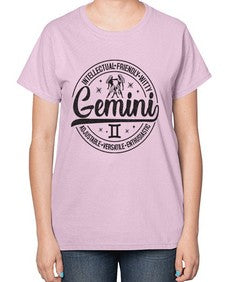 Gemini 225# - gemini-  Ladies T-Shirt