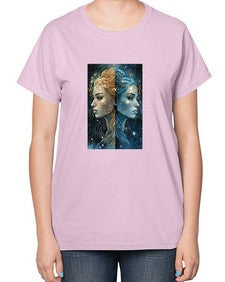 Gemini 56# - gemini-  Ladies T-Shirt