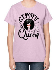 Gemini queen 233# - gemini-  Ladies T-Shirt