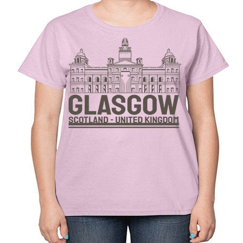 Glasgow 772# - cities-  Ladies T-Shirt
