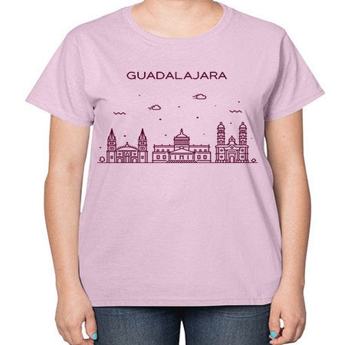 Guadalajara 784# - cities-  Ladies T-Shirt