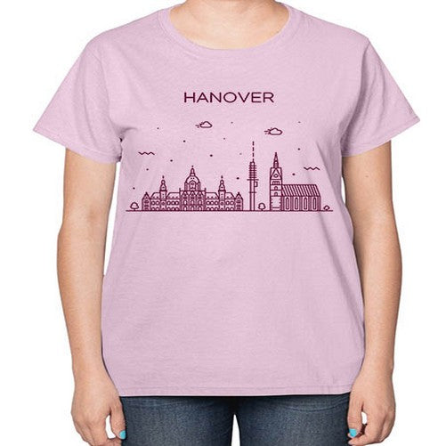 Hanover 816# - cities-  Ladies T-Shirt