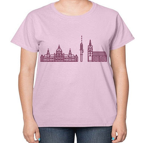 Hanover 817# - cities-  Ladies T-Shirt