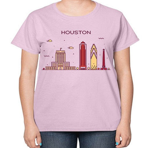 Houston 911# - cities-  Ladies T-Shirt