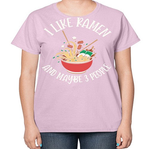 I Like Ramen Japanese Noodles 239# - anime-  Ladies T-Shirt