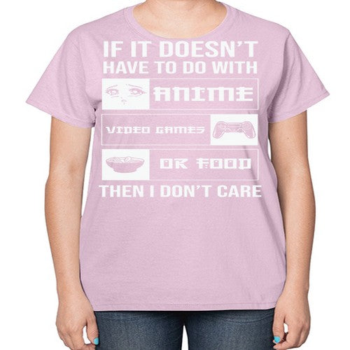If It NotAnime Game Or Anime 246# - anime-  Ladies T-Shirt