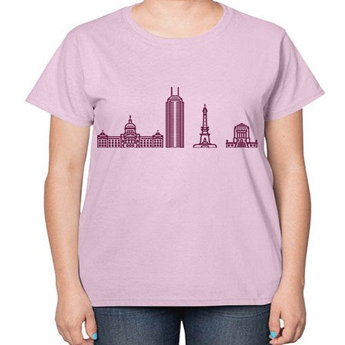 Indianapolis 948# - cities-  Ladies T-Shirt