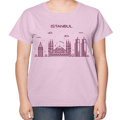 Istanbul 965# - cities-  Ladies T-Shirt