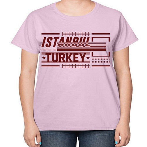 Istanbul 967# - cities-  Ladies T-Shirt
