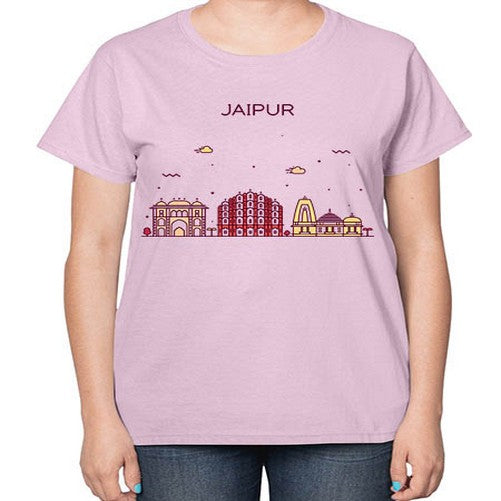 Jaipur 980# - cities-  Ladies T-Shirt