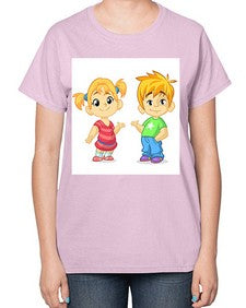 Kid 157# - cartoon general-  Ladies T-Shirt