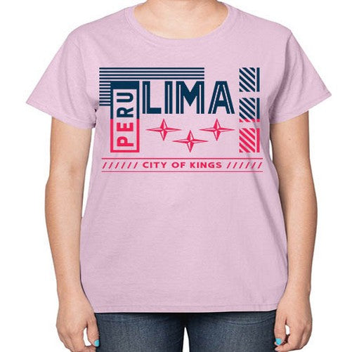 Lima 1138# - cities-  Ladies T-Shirt