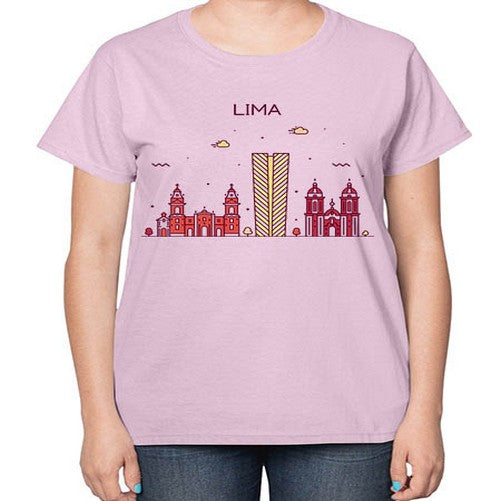 Lima 1139# - cities-  Ladies T-Shirt