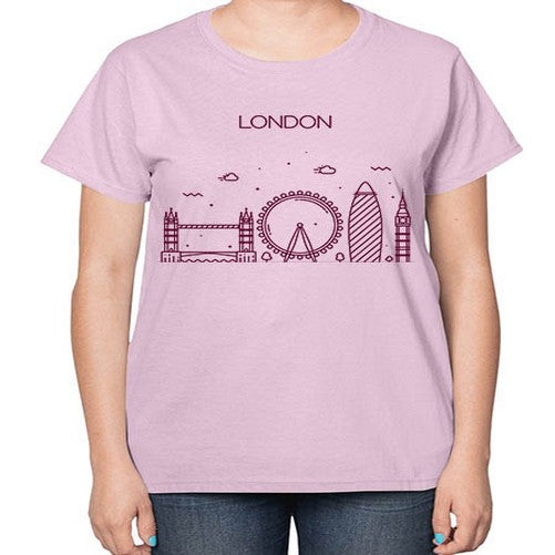 London 1156# - cities-  Ladies T-Shirt