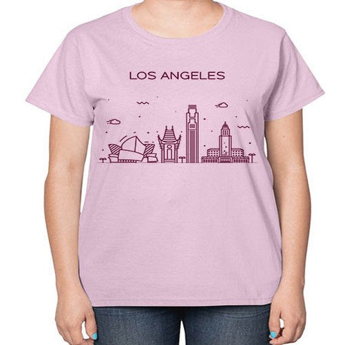 LosAngeles 1164# - cities-  Ladies T-Shirt