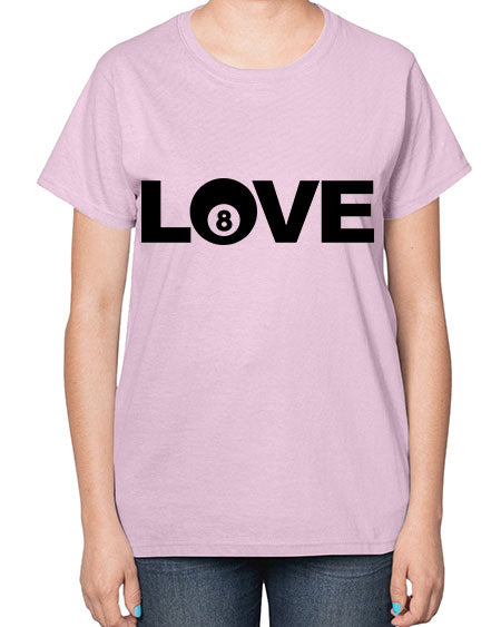 Love 740# - billards-  Ladies T-Shirt