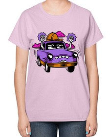 Mad driver 162# - cartoon general-  Ladies T-Shirt