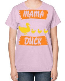 Mama Duck Style 26# - ducks-  Ladies T-Shirt