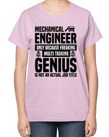 Mechanical engineer Style 1090# - engineer-  Ladies T-Shirt