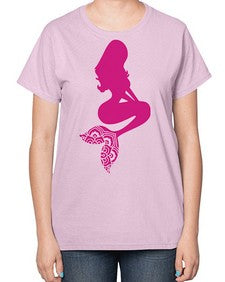MermaidMandalaUpdated 933# - mandala-  Ladies T-Shirt