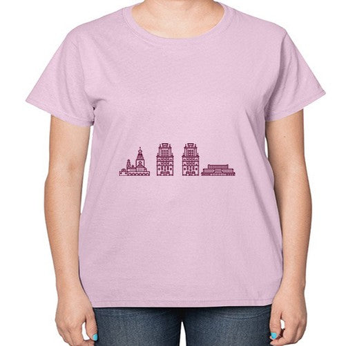 Minsk 1316# - cities-  Ladies T-Shirt