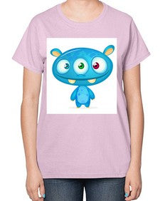 Monster 181# - cartoon general-  Ladies T-Shirt